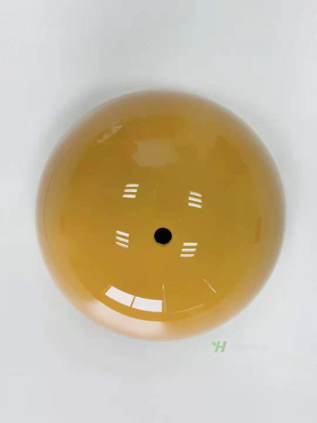 出口丹麦皇室台灯外壳喷UV