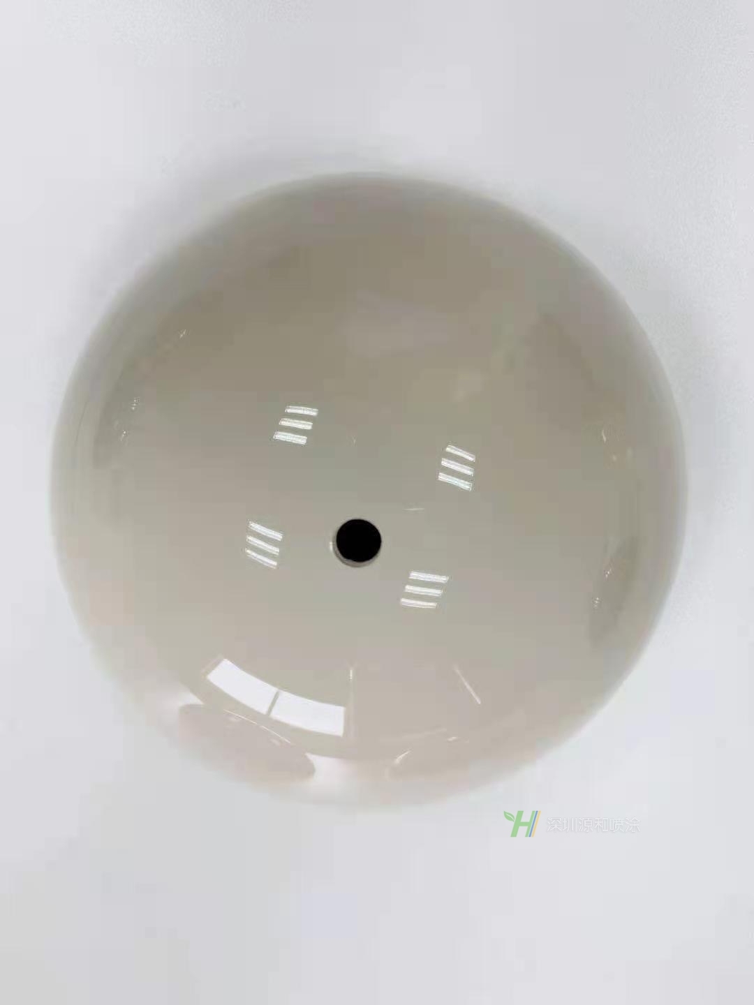 出口丹麦皇室台灯外壳喷UV